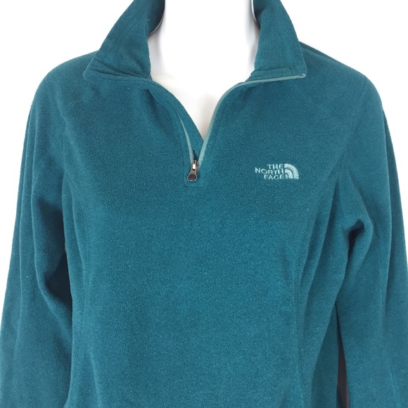 north face half zip fleece pullover women's